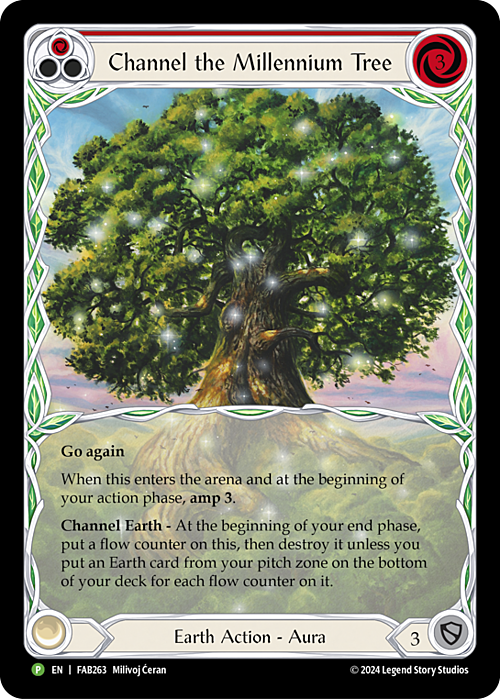 Channel the Millennium Tree Card Front