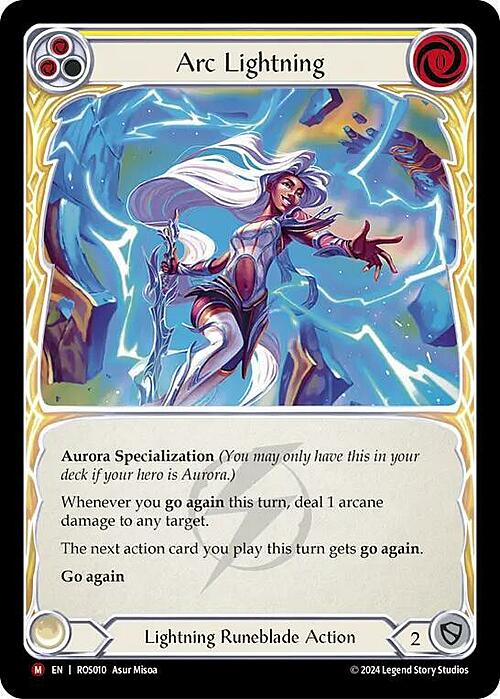 Arc Lightning Card Front
