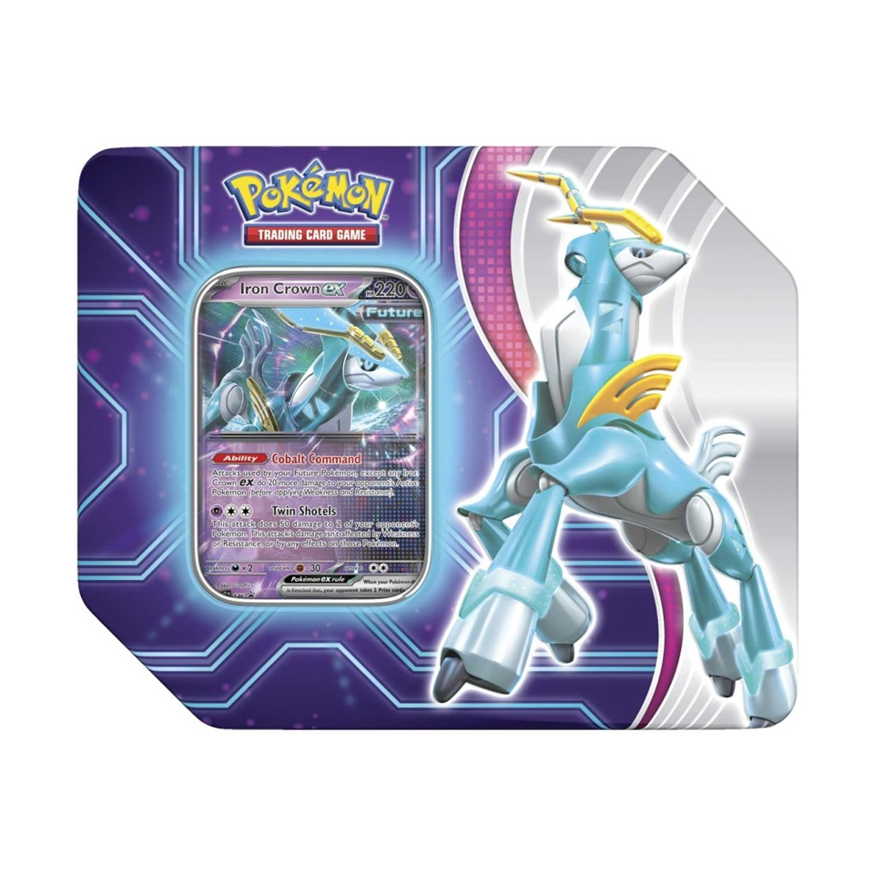 Paradox Destinies Tins: Iron Crown ex Tin