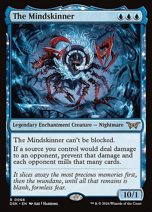 The Mindskinner Card Front