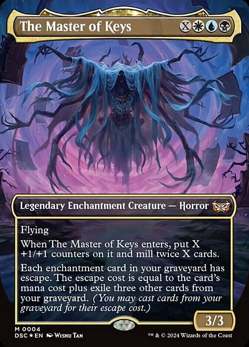 The Master of Keys Card Front