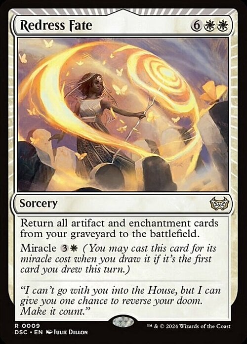Redress Fate Card Front