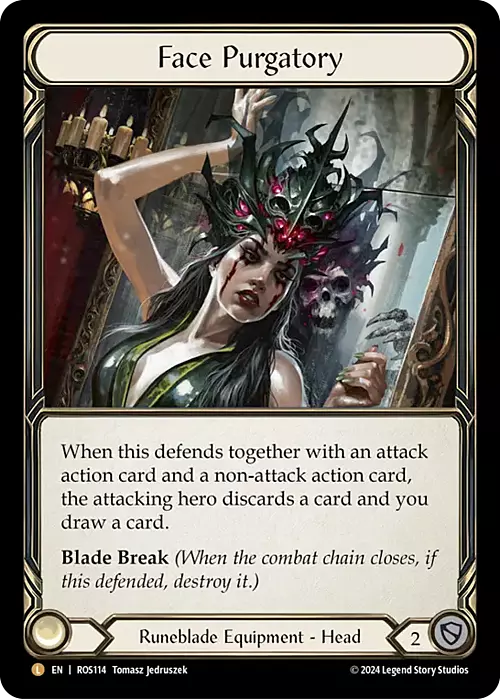 Face Purgatory Card Front