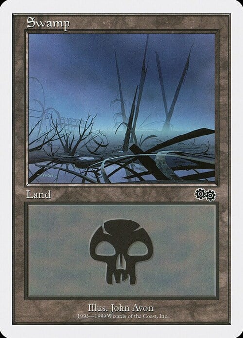 Swamp Card Front