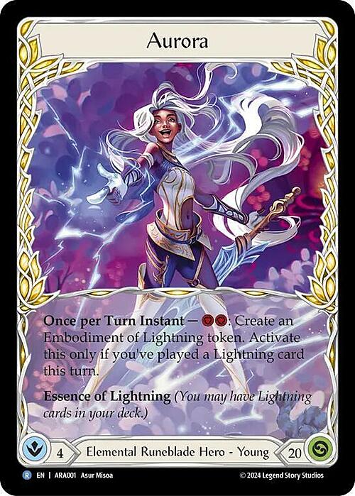 Aurora Card Front