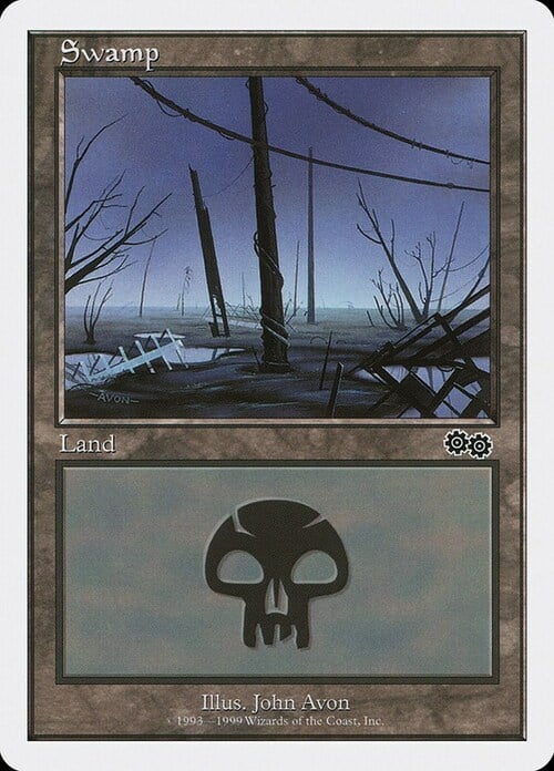Swamp Card Front