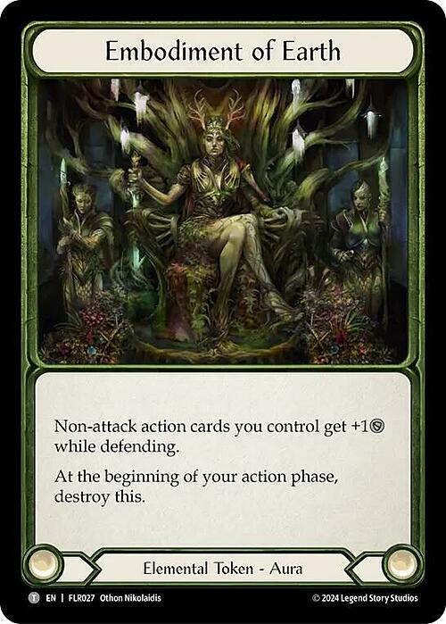 Incarnazione della Terra Card Front