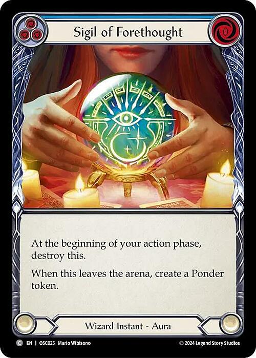 Sigil of Forethought Card Front
