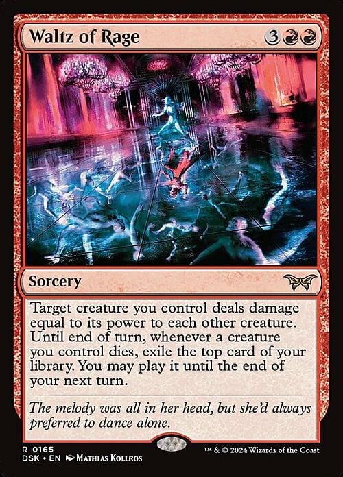 Waltz of Rage Card Front