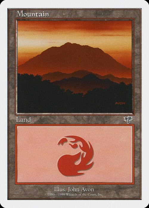 Mountain Card Front