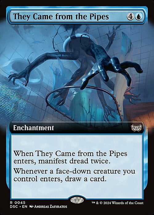 They Came from the Pipes Card Front