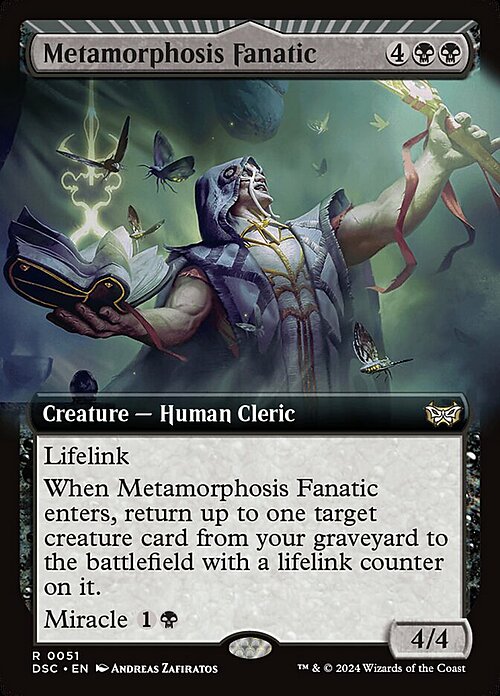Metamorphosis Fanatic Card Front