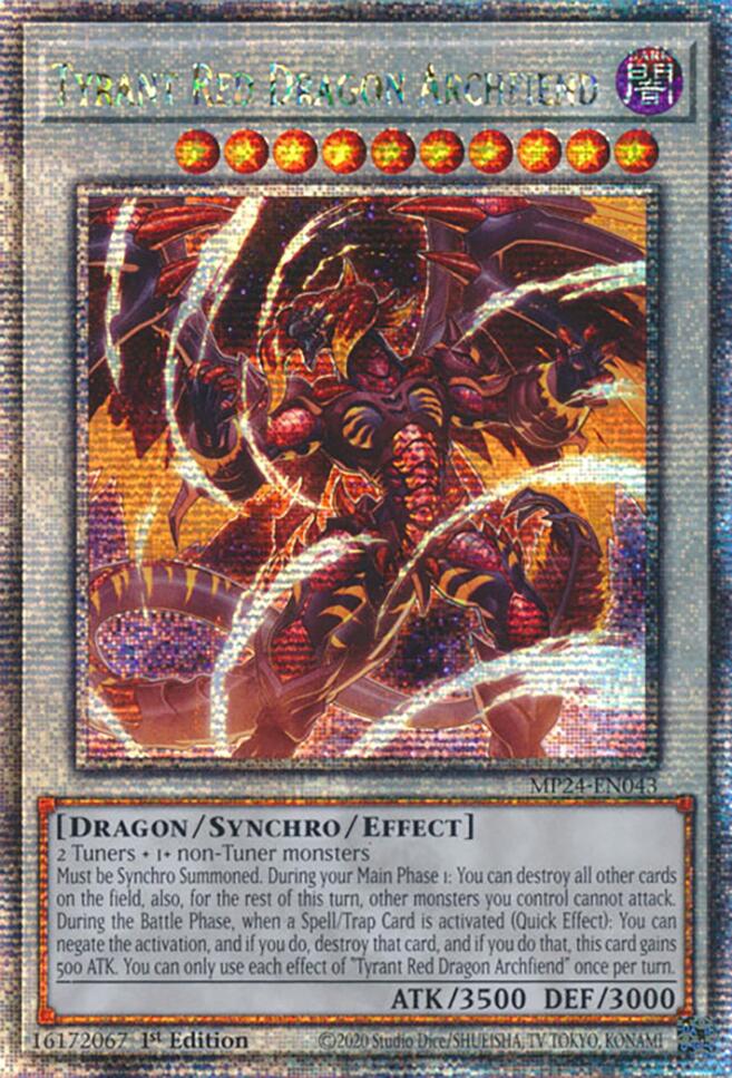 Tyrant Red Dragon Archfiend 25th Anniversary Tin: Dueling Mirrors |  Yu-Gi-Oh! | CardTrader