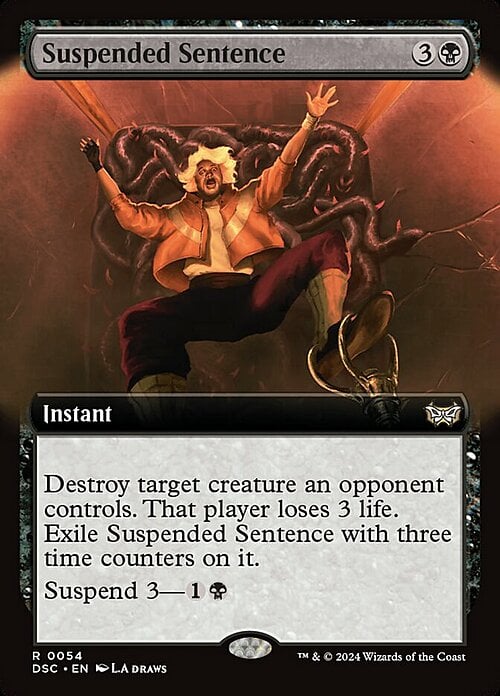 Suspended Sentence Card Front