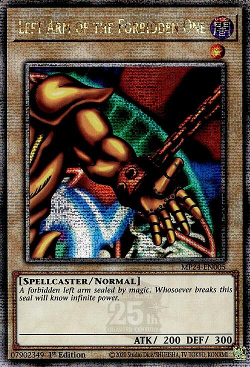 Left Arm of the Forbidden One Card Front