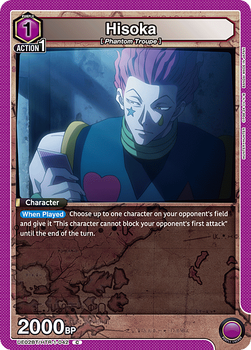Hisoka Card Front