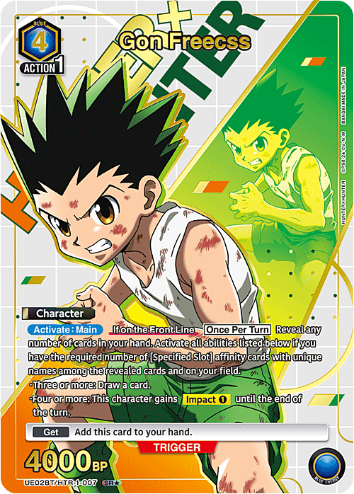 Gon Freecss Card Front