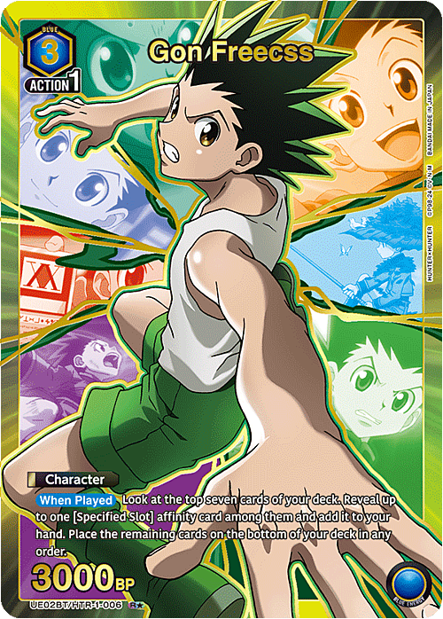 Gon Freecss Card Front