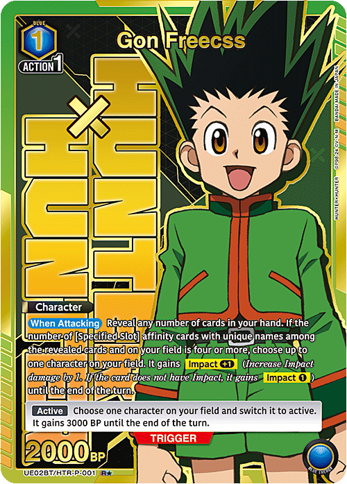 Gon Freecss Card Front