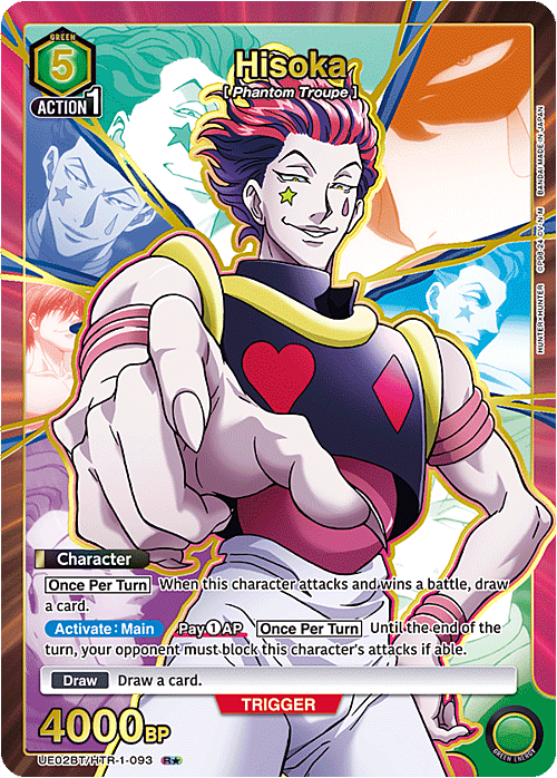 Hisoka Card Front