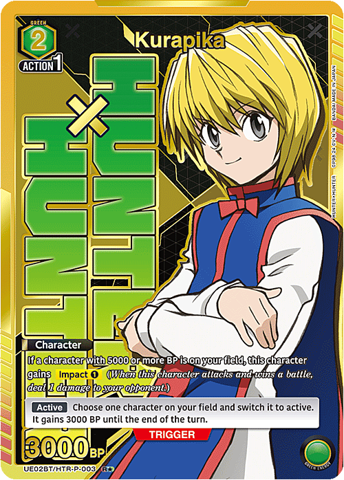 Kurapika Card Front
