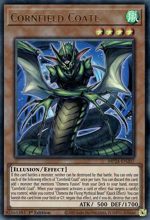 Coatl Campo di Grano Card Front