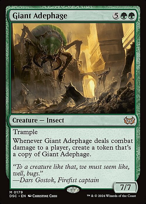 Giant Adephage Card Front