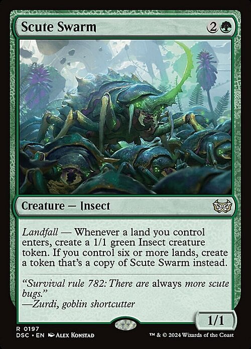 Scute Swarm Card Front