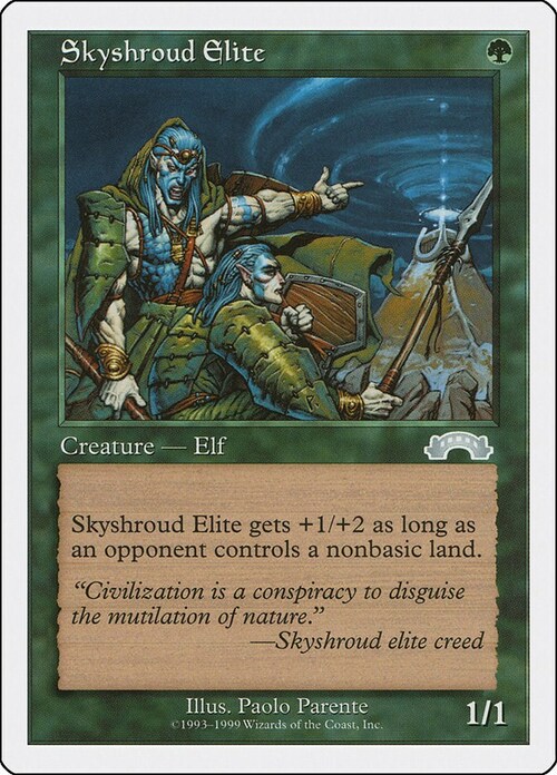 Skyshroud Elite Card Front