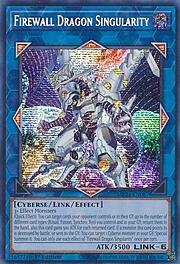 Firewall Dragon Singularity · Prismatic Secret Rare 087