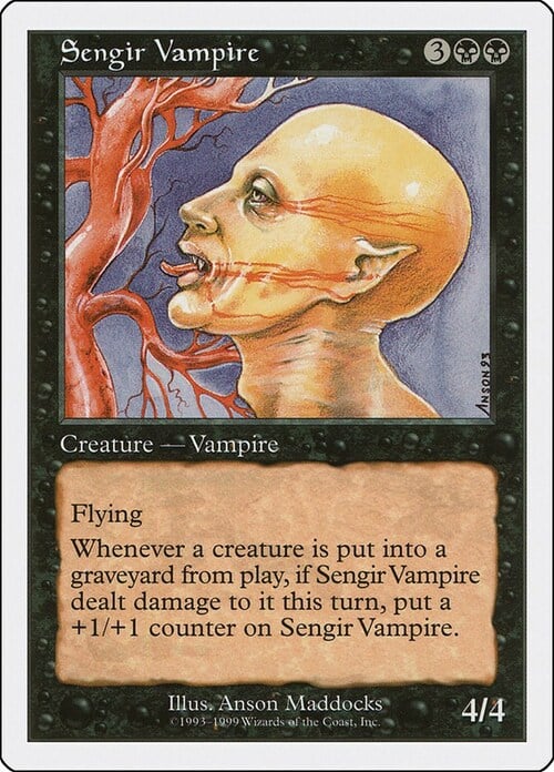 Vampiro di Sengir Card Front