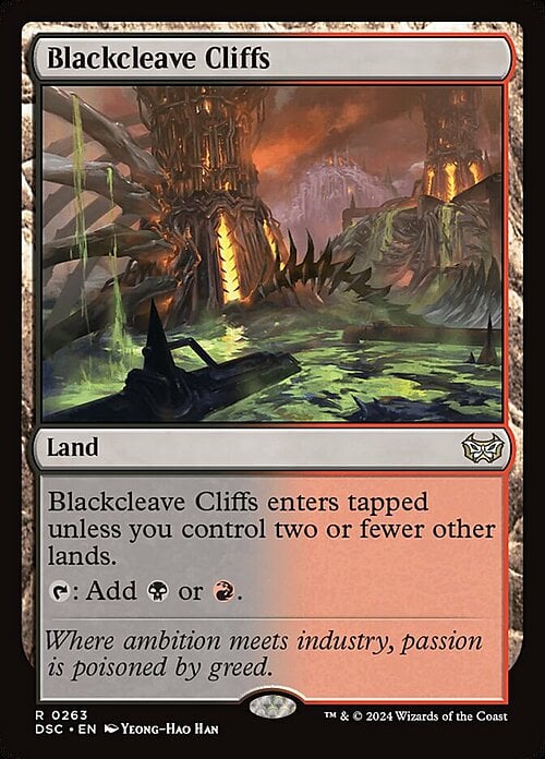 Blackcleave Cliffs Card Front