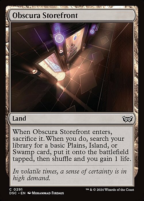 Obscura Storefront Card Front