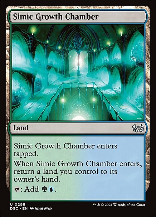 Simic Growth Chamber Card Front