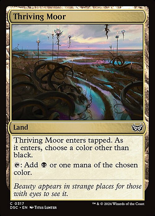 Thriving Moor Card Front