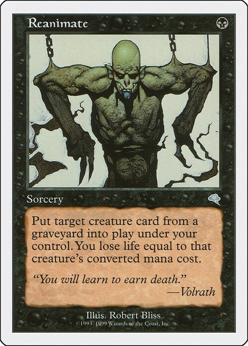 Reanimate Card Front