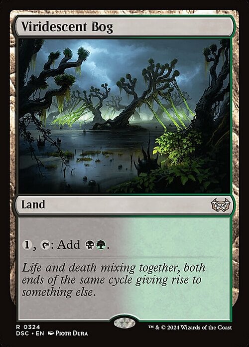 Viridescent Bog Card Front