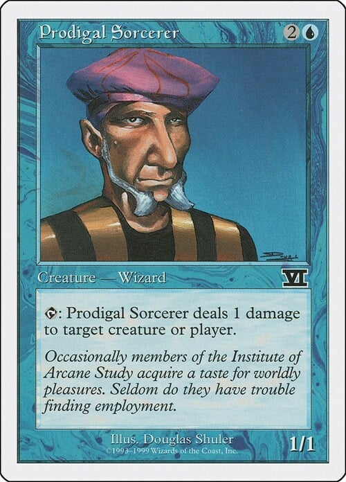 Prodigal Sorcerer Card Front