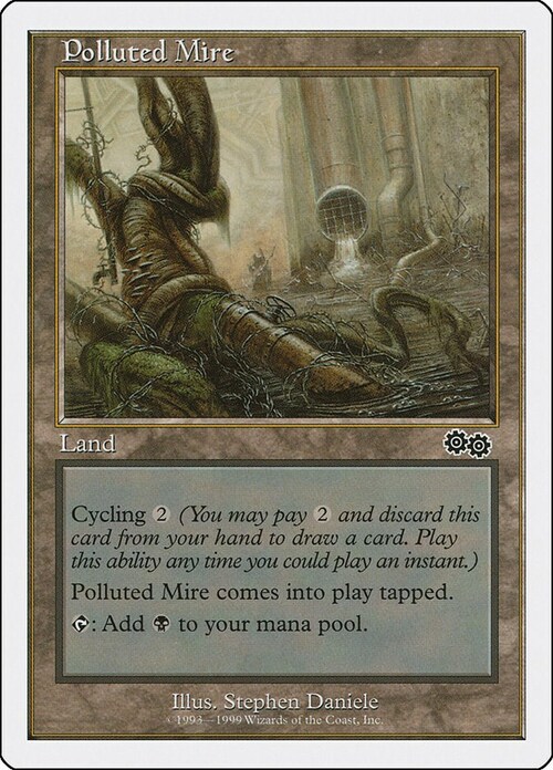 Polluted Mire Card Front