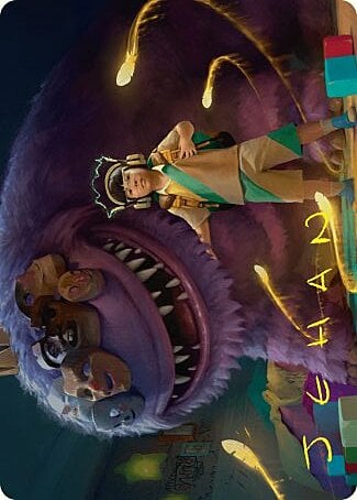 Art Series: Toby, Beastie Befriender Card Front