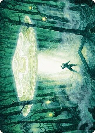 Art Series: Unidentified Hovership Card Front