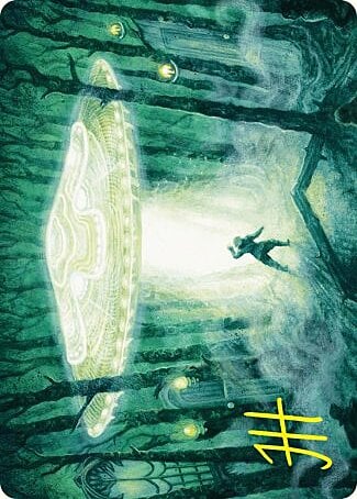 Art Series: Unidentified Hovership Card Front