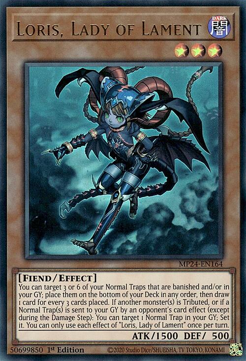 Loris, Signora del Lamento Card Front