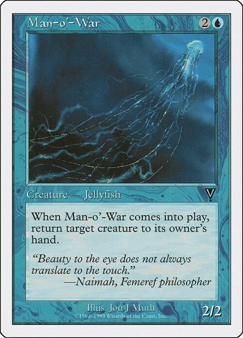 Man-o'-War Card Front