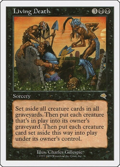 Living Death Card Front