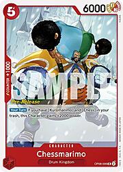 Chessmarimo · Pre-Release Stamp OP08-006