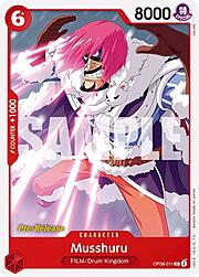 Musshuru · Pre-Release Stamp OP08-011