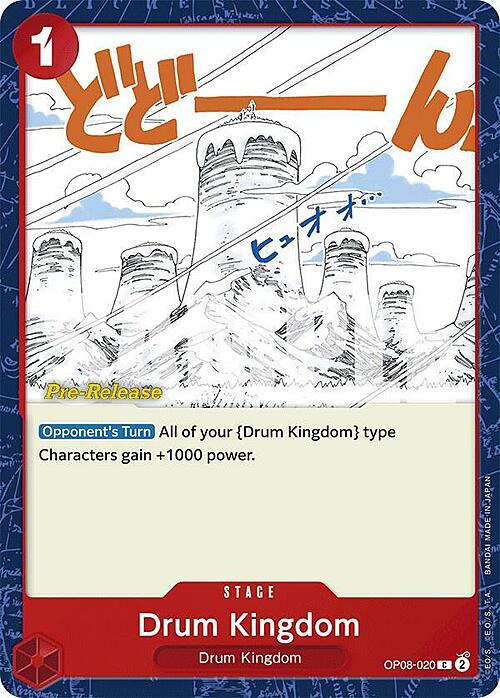 Drum Kingdom Card Front