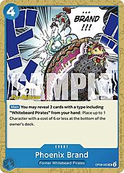 Phoenix Brand · Pre-Release Stamp OP08-055