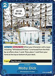 Moby Dick · Pre-Release Stamp OP08-056